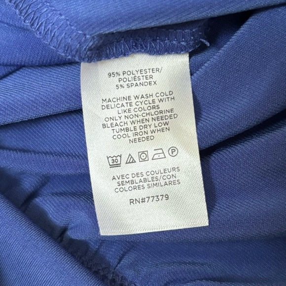 Ann Taylor Blouson Knit Wrap Top Large - Picture 5 of 5